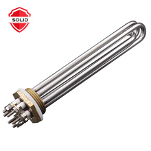 220V 380V Electric Boiler Flange Immersion Heater Heating Element With 1 1/4"BSP Thread